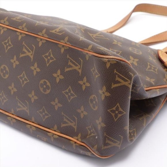 Louis Vuitton Batignolles Horizontal Brown Monogram Canvas Shoulder Bag - Picture 4 of 9